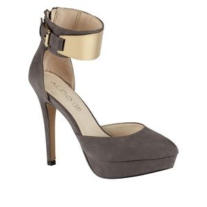 Aldo Dwaydien Gray Heels